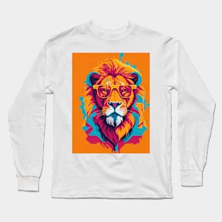 Cool Lion Art Long Sleeve T-Shirt